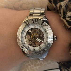 Empress Stainless Steel Godiva Watch